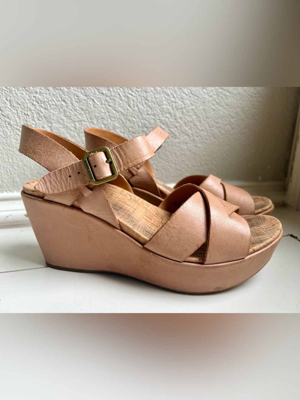 Women’s Kork-Ease Ava Tan Wedge Sandals